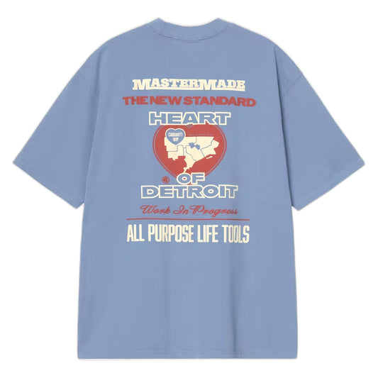 Carhartt Wip S/S Arcan T-Shirt - Sorrent Heavy Stone Wash - T-Shirt di Carhartt Wip | Francis Concept