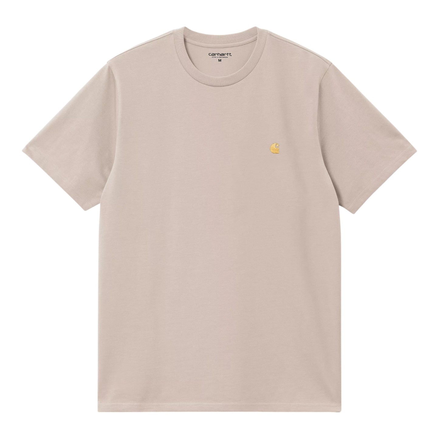 Carhartt Wip S/S Chase T-Shirt - Dusky Beige / Gold - T-Shirt di Francis Concept | Francis Concept