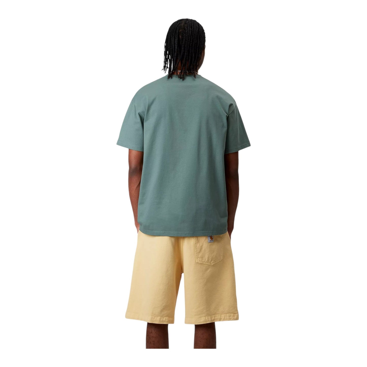 Carhartt Wip S/S Chase T-Shirt - Silver Pine / Gold - T-Shirt di Francis Concept | Francis Concept