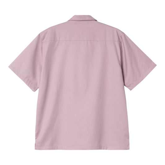 Carhartt Wip S/S Delray Shirt - Hortensia / White - Camicie di Carhartt Wip | Francis Concept