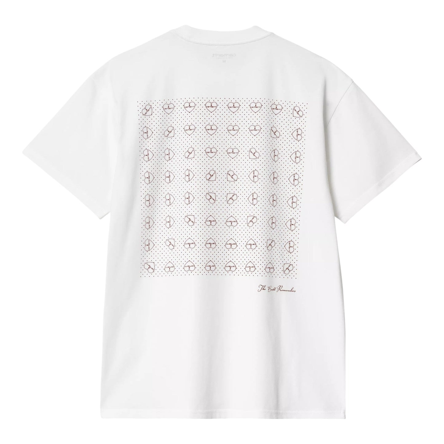 Carhartt Wip S/S Furoshiki T-Shirt - White / Red - T-Shirt di Carhartt Wip | Francis Concept