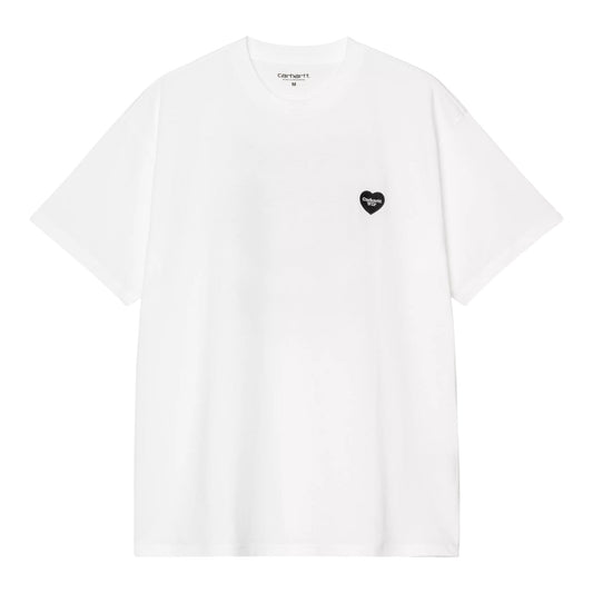 Carhartt Wip S/S Heart II Hartt T-Shirt - White - T-Shirt di Carhartt Wip | Francis Concept