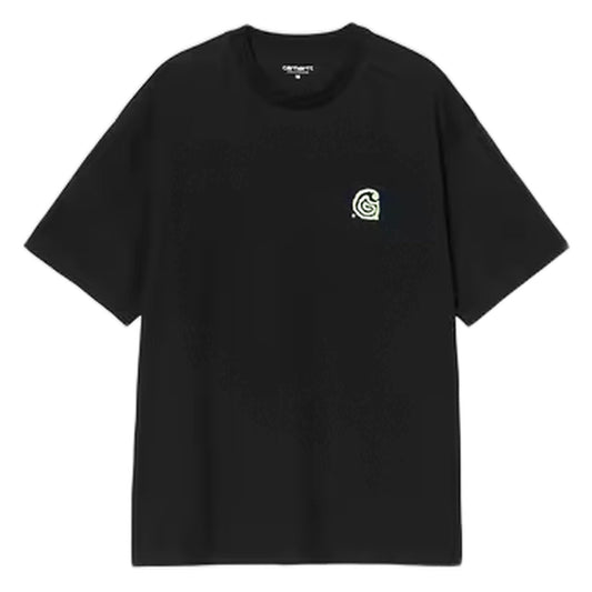Carhartt Wip S/S Helix T-Shirt - Black - T-Shirt di Carhartt Wip | Francis Concept