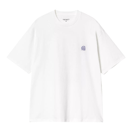 Carhartt Wip S/S Helix T-Shirt - White - T-Shirt di Carhartt Wip | Francis Concept