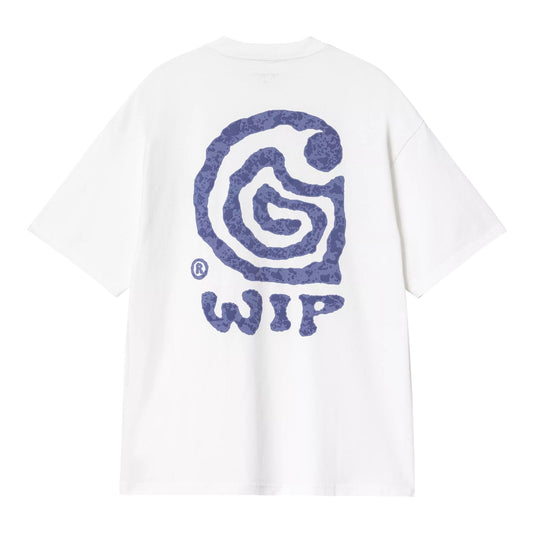 Carhartt Wip S/S Helix T-Shirt - White - T-Shirt di Carhartt Wip | Francis Concept