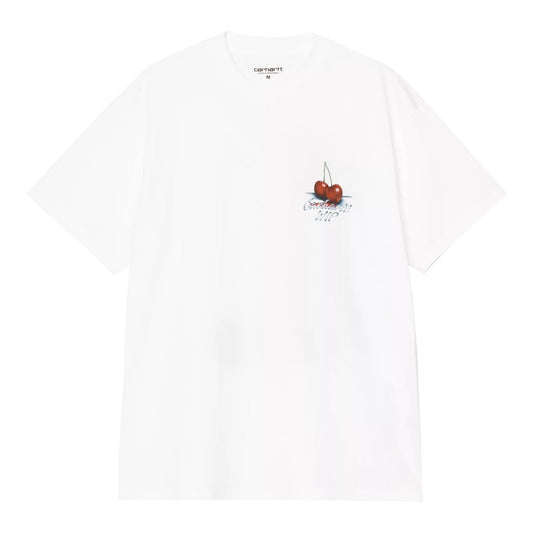 Carhartt Wip S/S Jake Garcia T-Shirt - White - T-Shirt di Carhartt Wip | Francis Concept