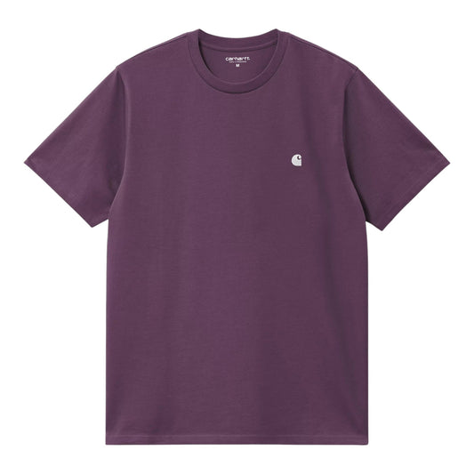Carhartt Wip S/S Madison T-Shirt - Huckleberry / White - T-Shirt di Francis Concept | Francis Concept