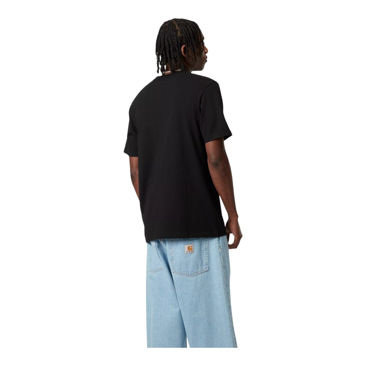 Carhartt Wip S/S Pocket T-Shirt - Black - T-Shirt di Carhartt Wip | Francis Concept