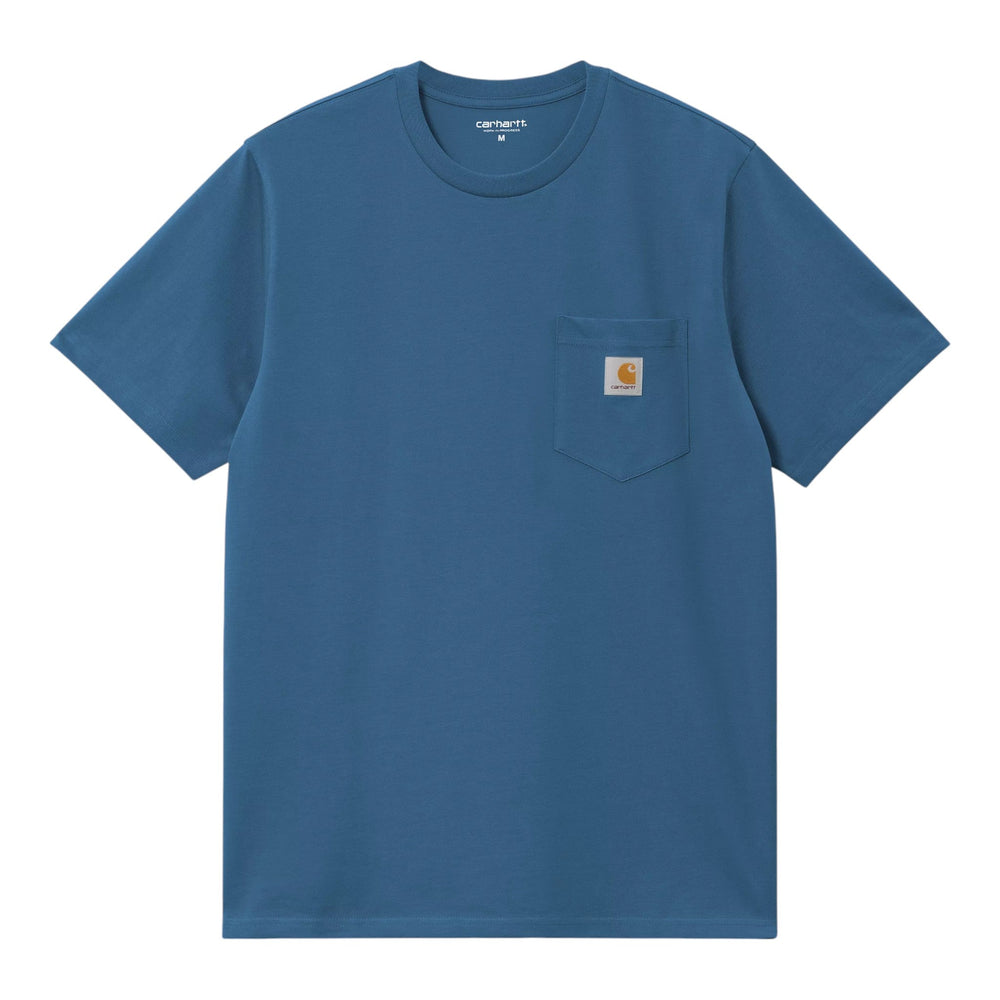 Carhartt Wip S/S Pocket T-Shirt - Sodalite - T-Shirt di Carhartt Wip | Francis Concept