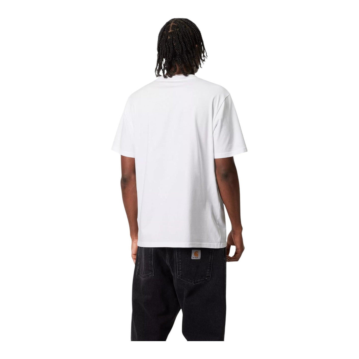 Carhartt Wip S/S Pocket T-Shirt - White - T-Shirt di Carhartt Wip | Francis Concept