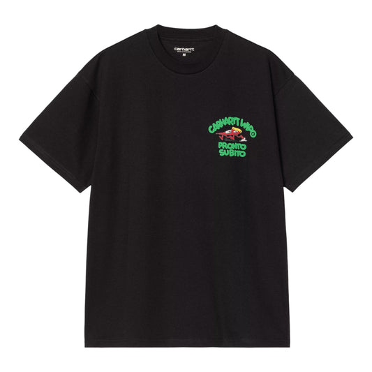 Carhartt Wip S/S Pronto T-Shirt - Black - T-Shirt di Carhartt Wip | Francis Concept