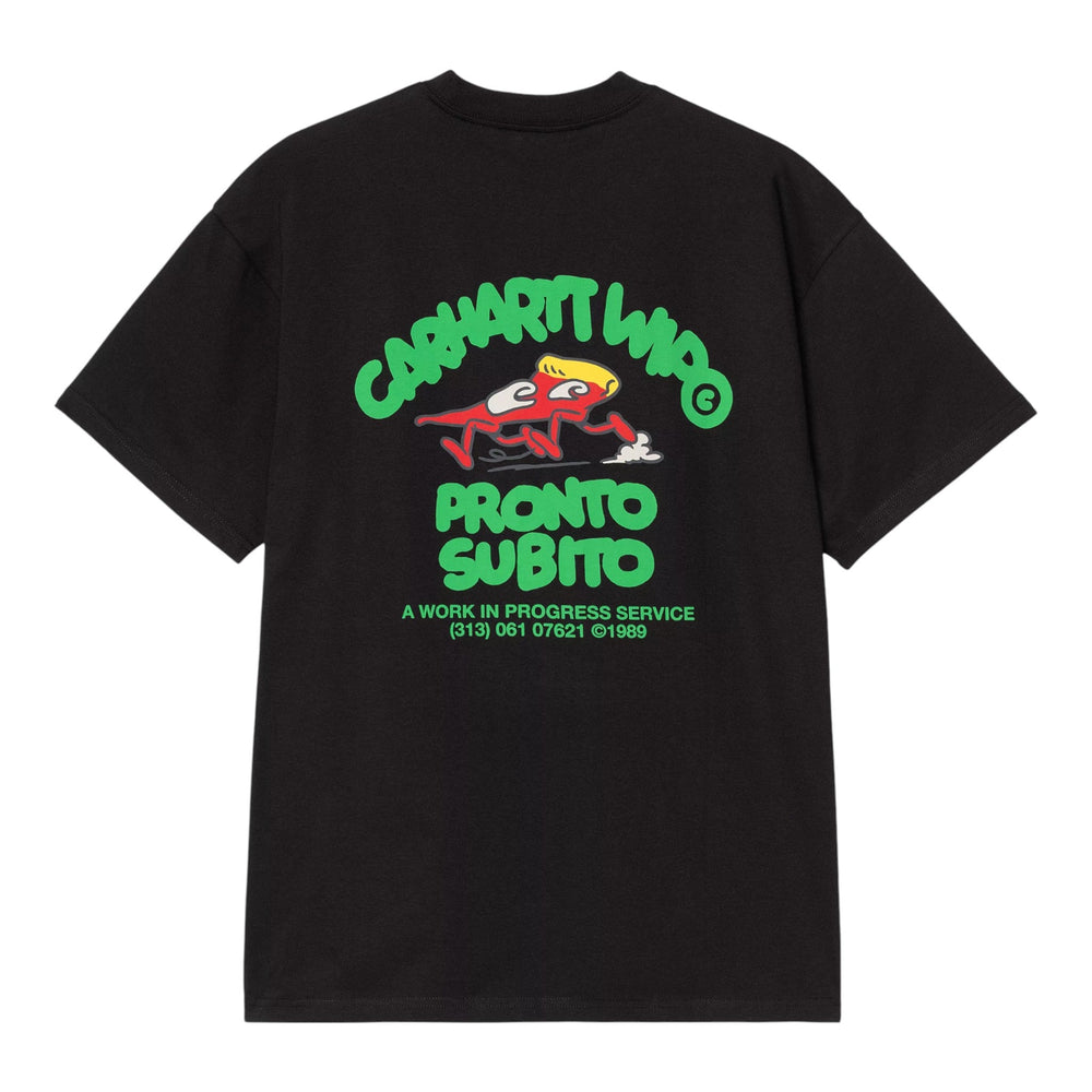 Carhartt Wip S/S Pronto T-Shirt - Black - T-Shirt di Carhartt Wip | Francis Concept