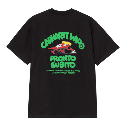 Carhartt Wip S/S Pronto T-Shirt - Black - T-Shirt di Carhartt Wip | Francis Concept