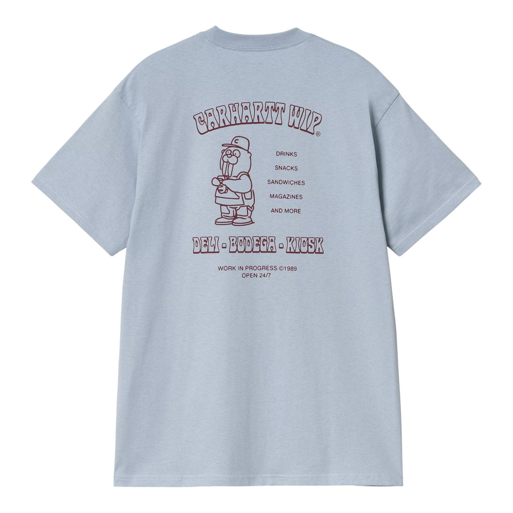 Carhartt Wip S/S Sandwich T-Shirt - Blue Fog - T-Shirt di Carhartt Wip | Francis Concept
