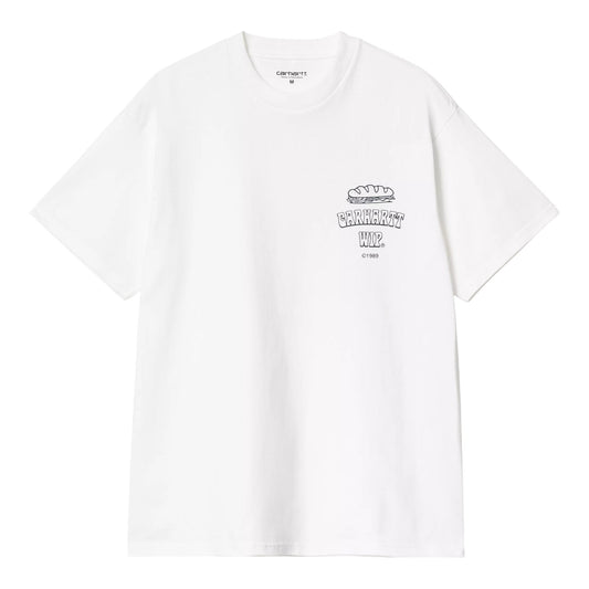 Carhartt Wip S/S Sandwich T-Shirt - White - T-Shirt di Carhartt Wip | Francis Concept