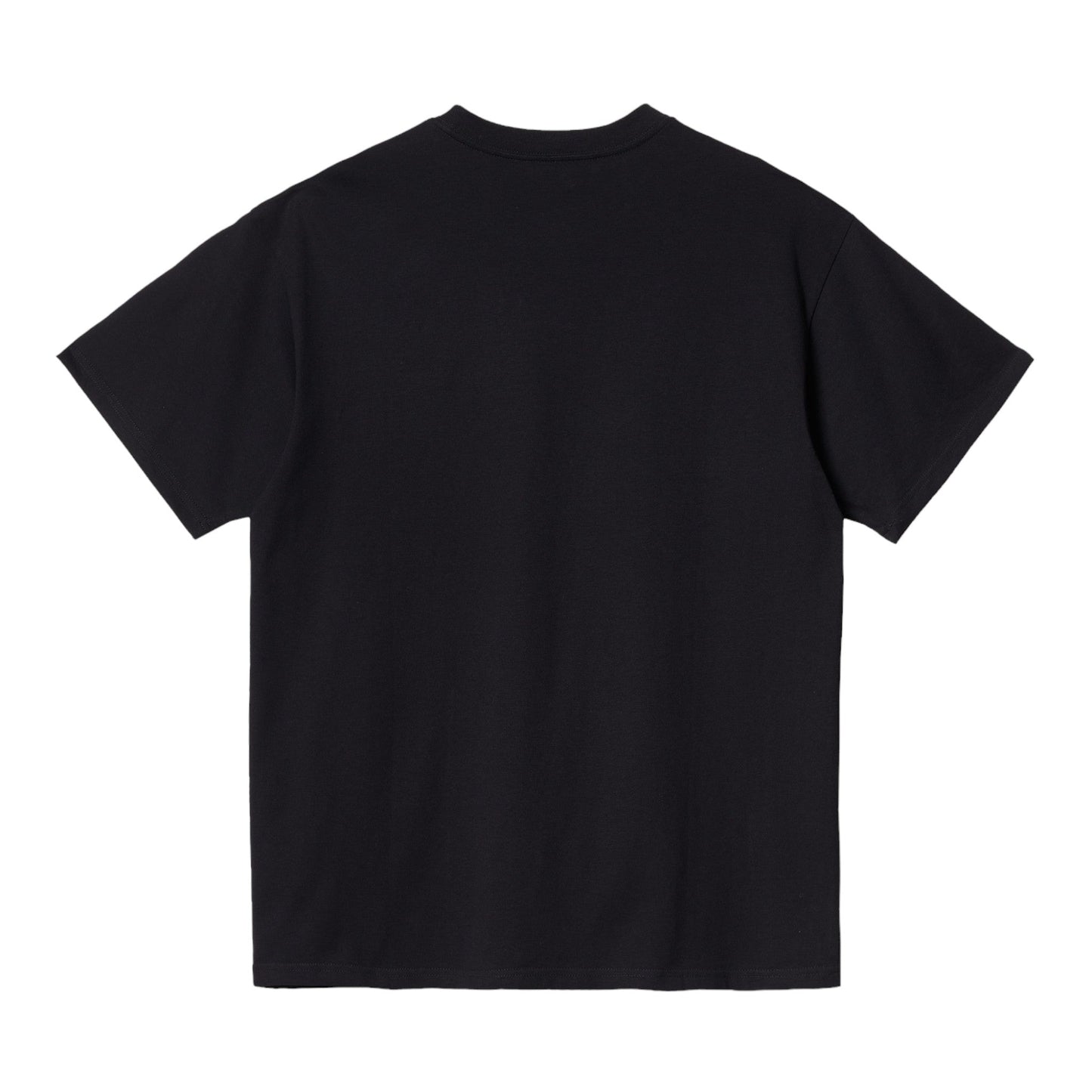 Carhartt Wip S/S Script Embroidery T-Shirt - Black / White - T-Shirt di Carhartt Wip | Francis Concept