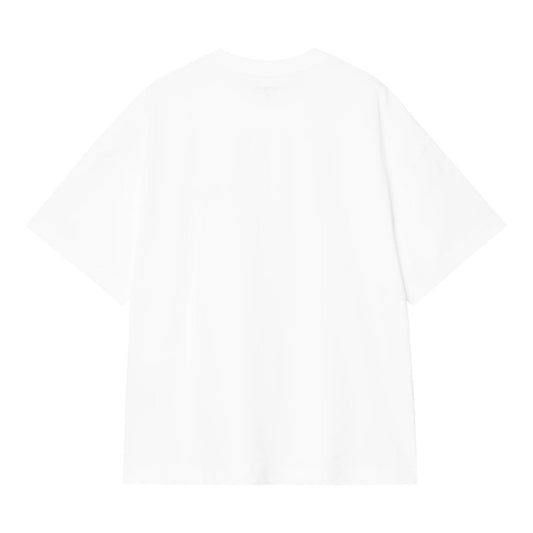 Carhartt Wip S/S Signature Script T-Shirt - White / Black - T-Shirt di Carhartt Wip | Francis Concept