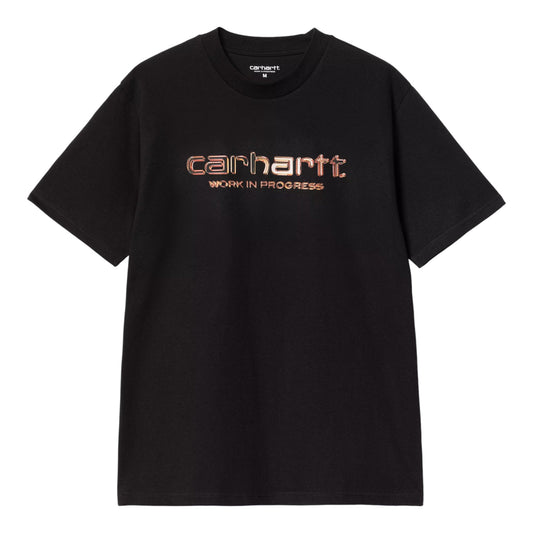 Carhartt Wip S/S Solar Chrome T-Shirt - Black - T-Shirt di Carhartt Wip | Francis Concept