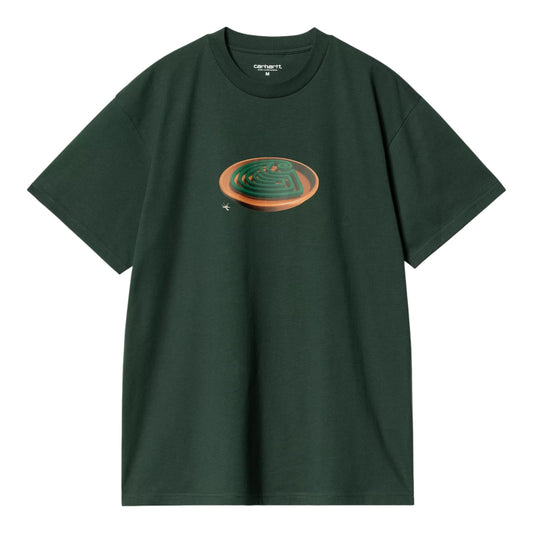 Carhartt Wip S/S Spiral T-Shirt - Conifer - T-Shirt di Carhartt Wip | Francis Concept