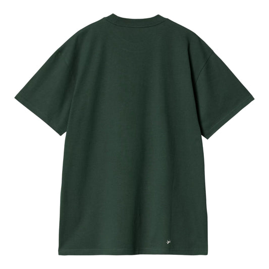 Carhartt Wip S/S Spiral T-Shirt - Conifer - T-Shirt di Carhartt Wip | Francis Concept