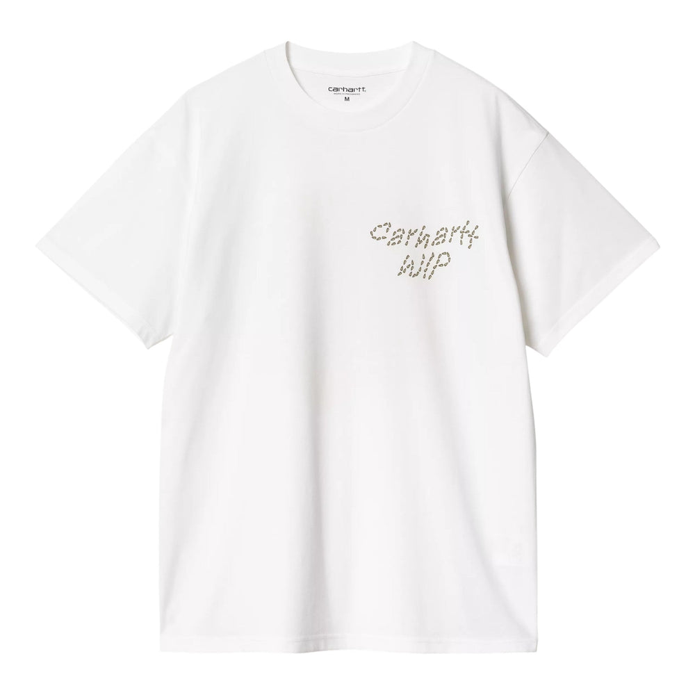 Carhartt Wip S/S Sunflower T-Shirt - White - T-Shirt di Carhartt Wip | Francis Concept