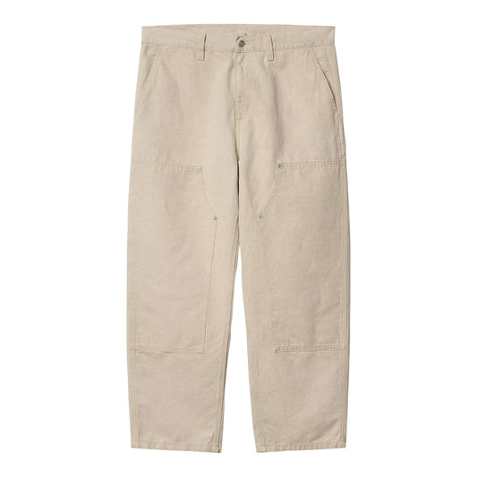 Carhartt Wip Walter Double Knee Pant - Natural Rinsed - Pantaloni di Carhartt Wip | Francis Concept