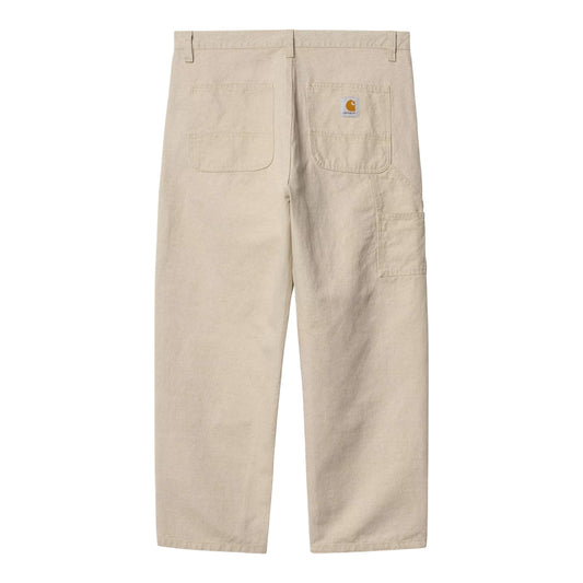 Carhartt Wip Walter Double Knee Pant - Natural Rinsed - Pantaloni di Carhartt Wip | Francis Concept