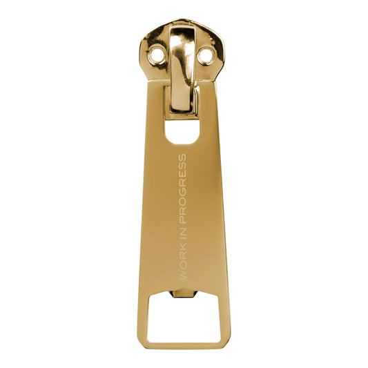 Carhartt Wip Zip Bottle Opener - Metal Gold - Gadget di Carhartt Wip | Francis Concept