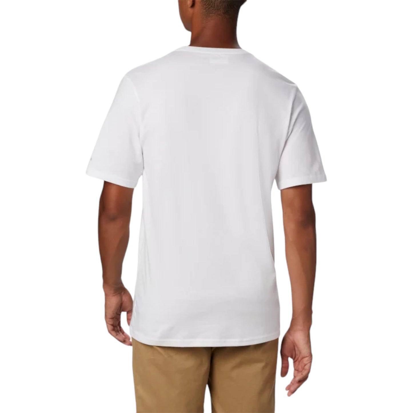 Columbia Basic Logo Short Sleeve - White - T-Shirt di Columbia | Francis Concept