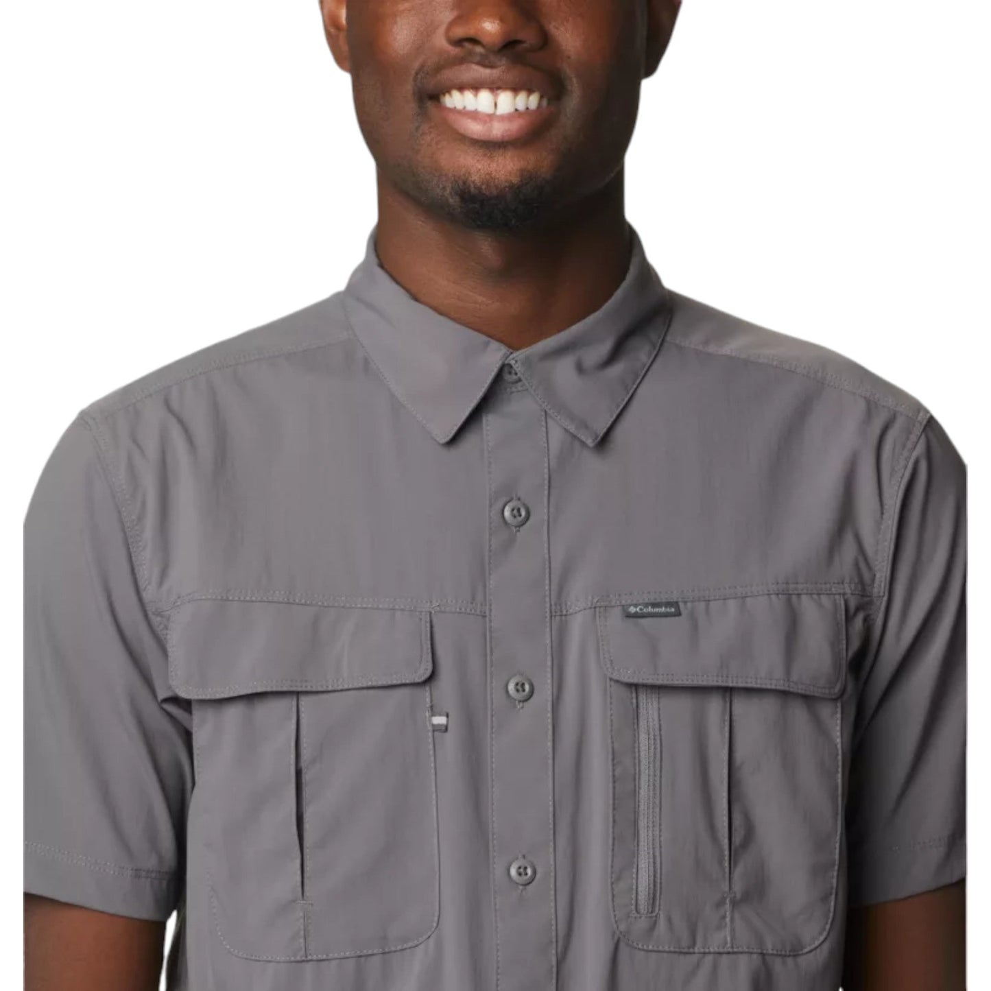 Columbia Newton Ridge II Short Sleeve - City Grey - Camicie di Columbia | Francis Concept