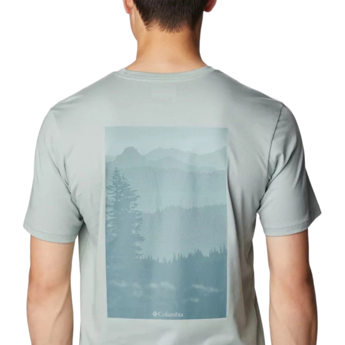 Columbia Rapid Ridge Back Graphic Tee II - Niagara - T-Shirt di Columbia | Francis Concept