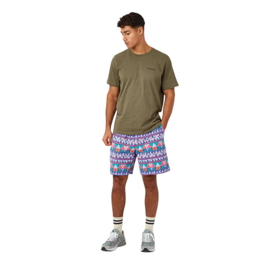 Columbia Summerdry Short - Purple Lotus Camp Blanket - Costumi di Columbia | Francis Concept