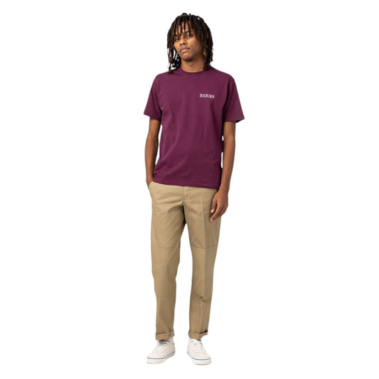 Dickies Slim Straight Double Knee - Khaki - Pantaloni di Dickies | Francis Concept