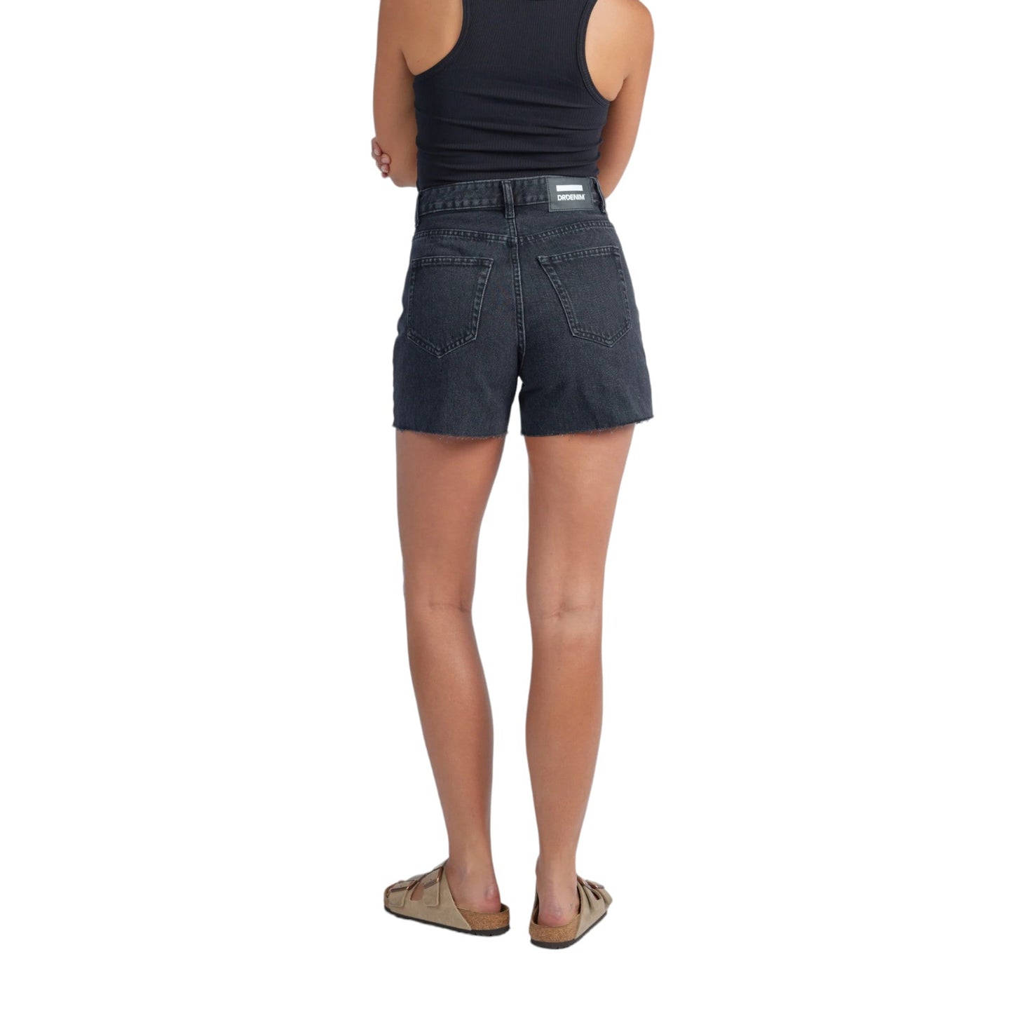 Dr.Denim Nora Shorts - Retro Black - Bermuda di Dr.Denim | Francis Concept