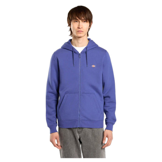 Felpa Dickies Oakport Zip Hoodie - Skipper Blue - Felpe di Dickies | Francis Concept