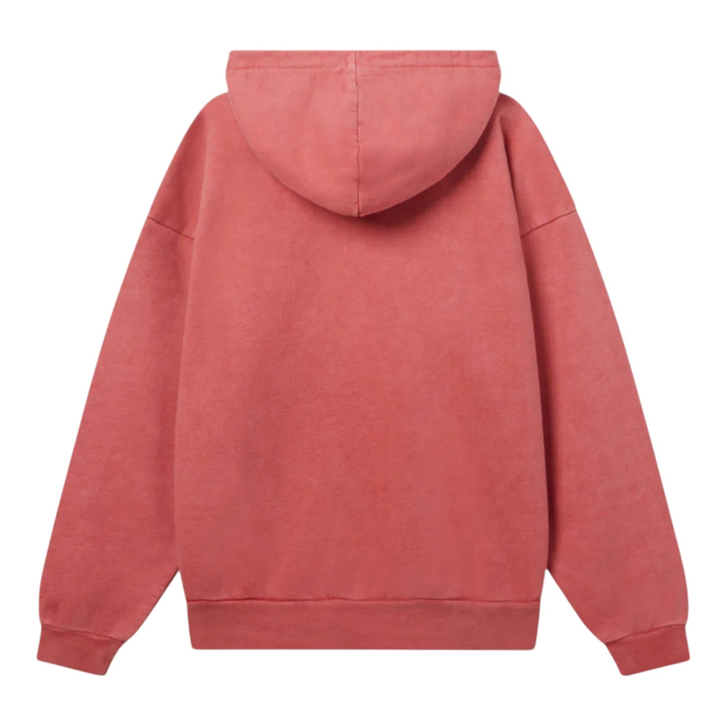 Felpa Obey Lowercase Pigment Hood Fleece - Mineral Red - Felpe di Obey | Francis Concept