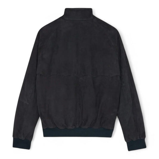 Giacca Baracuta Harrington G9 Suede Winter - Navy - Giacche di Baracuta | Francis Concept