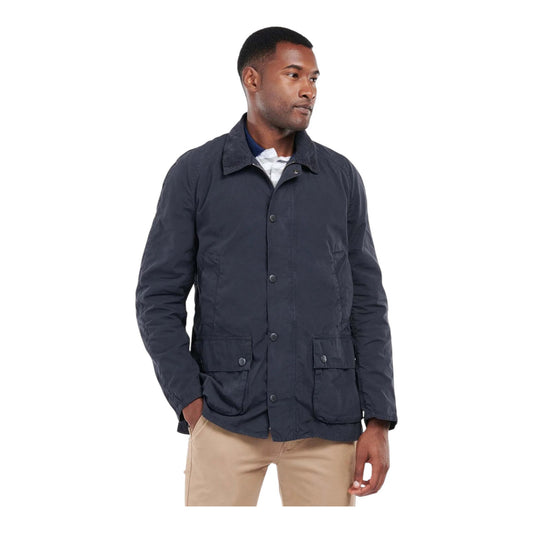 Giacca Barbour Ashby Casual Jacket - Navy - Giacche di Barbour | Francis Concept
