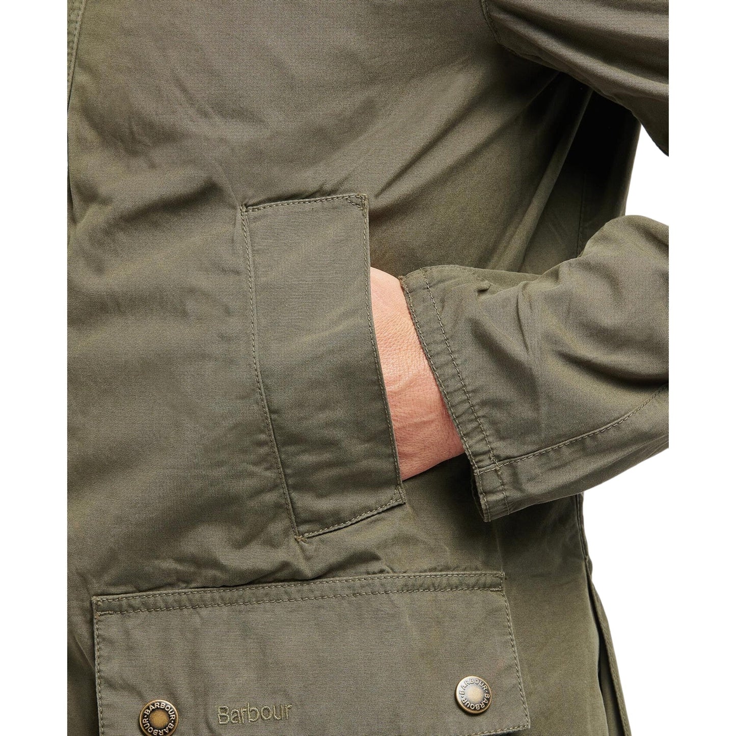 Giacca Barbour Ashby Casual - Olive - Giacche di Barbour | Francis Concept