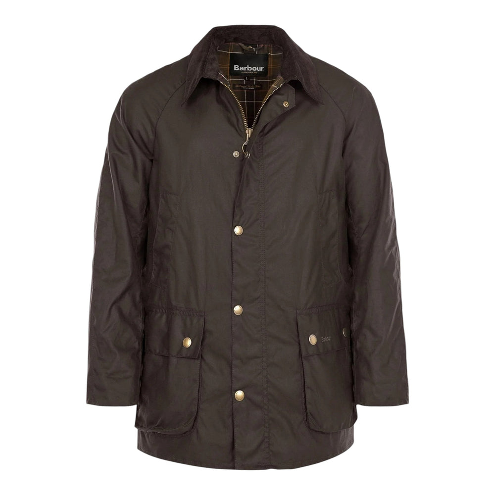 Giacca Barbour Ashby Wax Jacket - Olive - Giacche di Barbour | Francis Concept