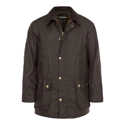 Giacca Barbour Ashby Wax Jacket - Olive - Giacche di Barbour | Francis Concept