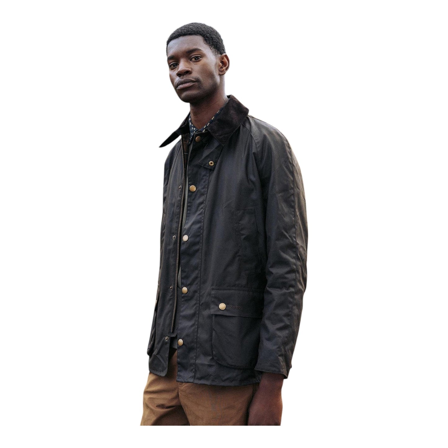Giacca Barbour Ashby Wax Jacket - Olive - Giacche di Barbour | Francis Concept