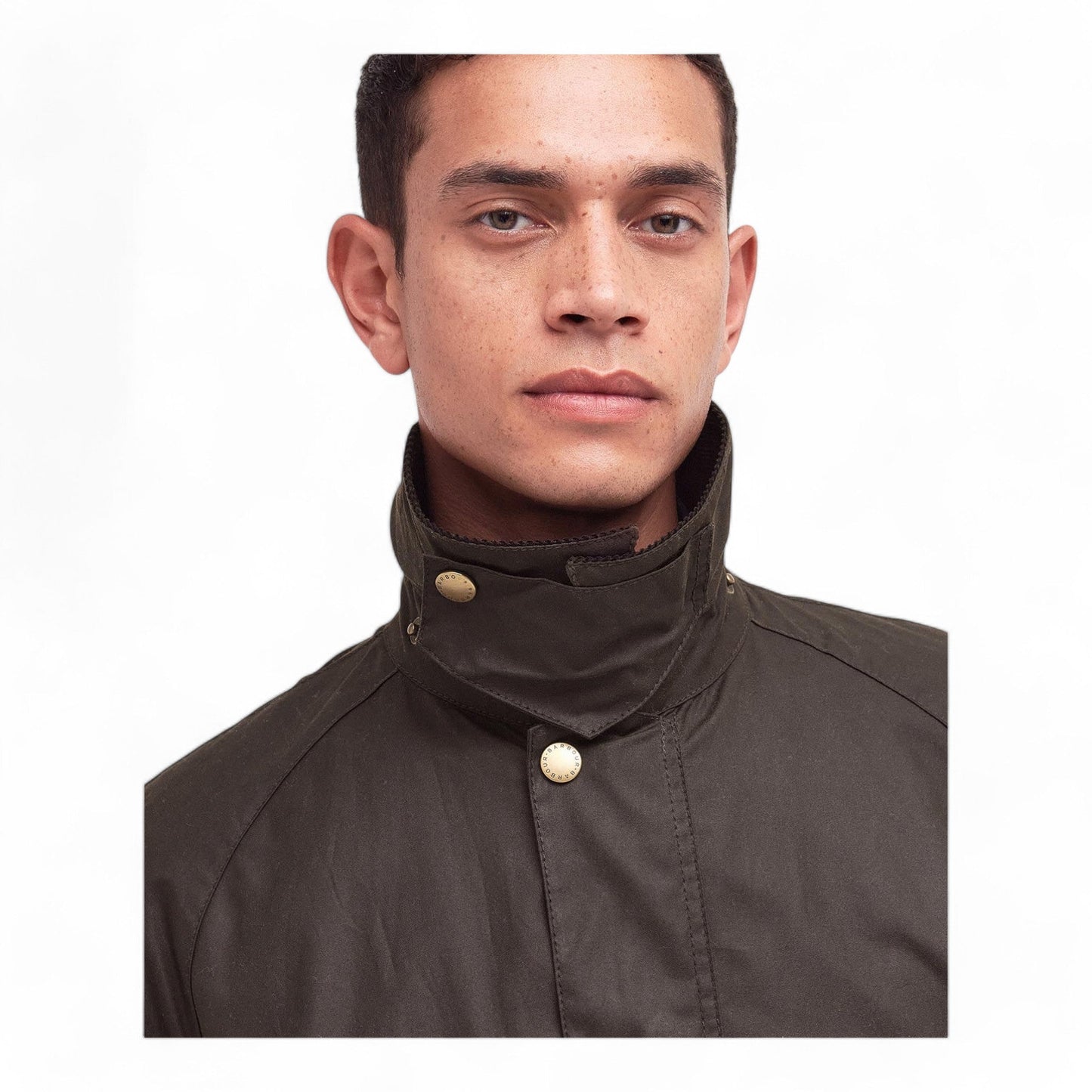 Giacca Barbour Ashby Wax Jacket - Olive - Giacche di Barbour | Francis Concept