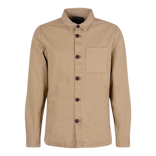 Giacca Barbour Washed Overshirt - Washed Stone - Giacche di Barbour | Francis Concept