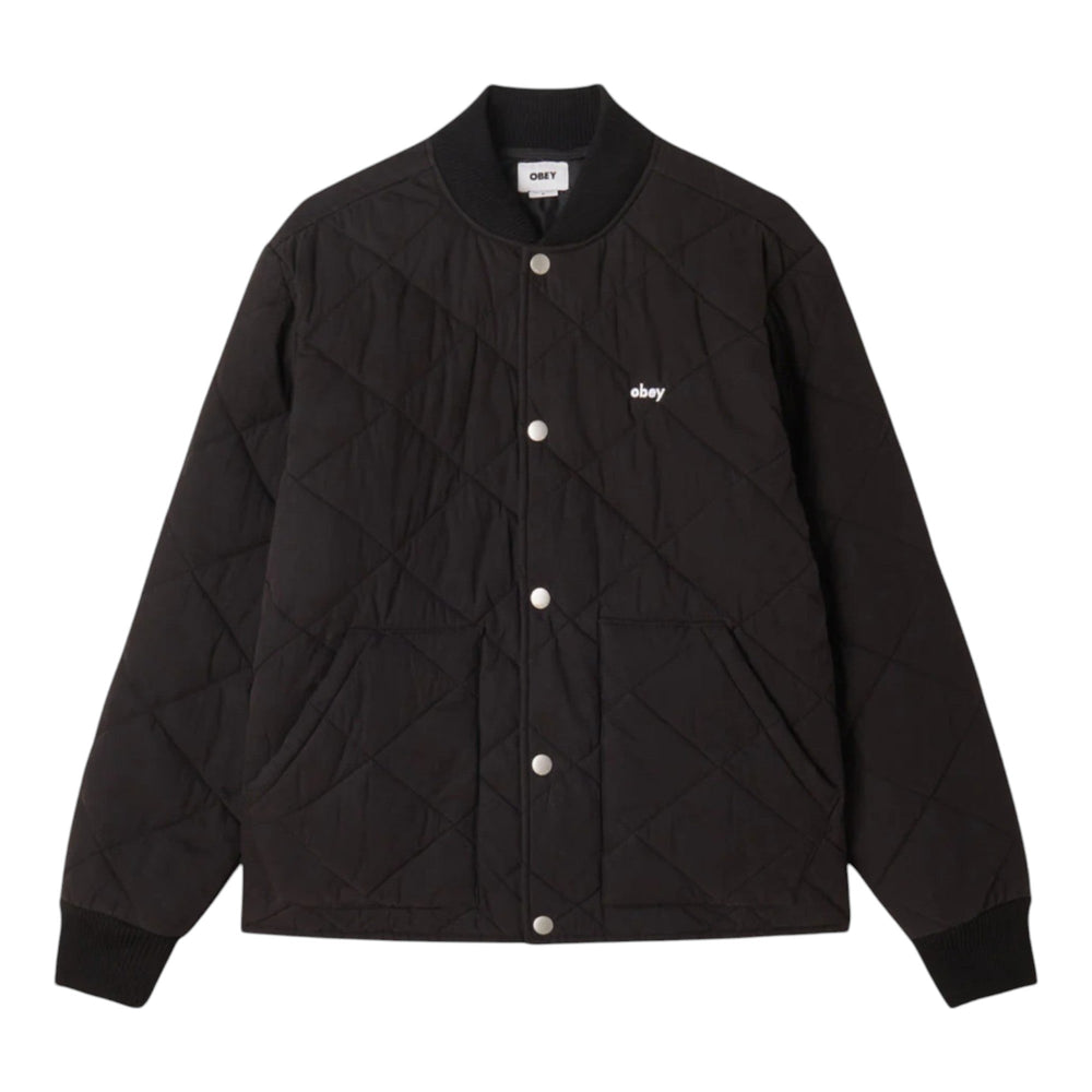Giacca Obey Devon Jacket - Digital Black - Giacche di Obey | Francis Concept