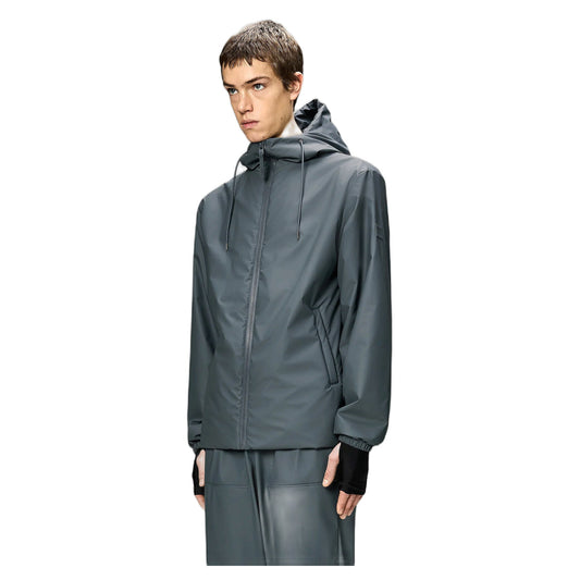 Giacca Rains Antipioggia Unisex Lohja Jacket W3T1 - Grigio - Giacche di Rains | Francis Concept