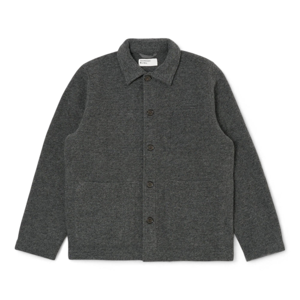 Giacca Universal Works Field Jacket - Grey Marl - Giacche di Universal Works | Francis Concept