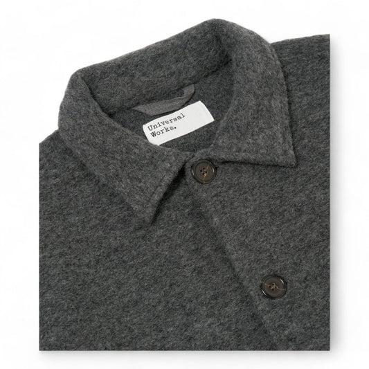 Giacca Universal Works Field Jacket - Grey Marl - Giacche di Universal Works | Francis Concept