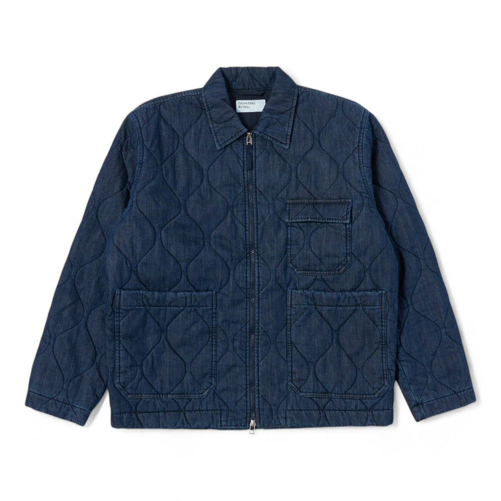 Giacca Universal Works Gower Jacket - Indigo - Giacche di Universal Works | Francis Concept