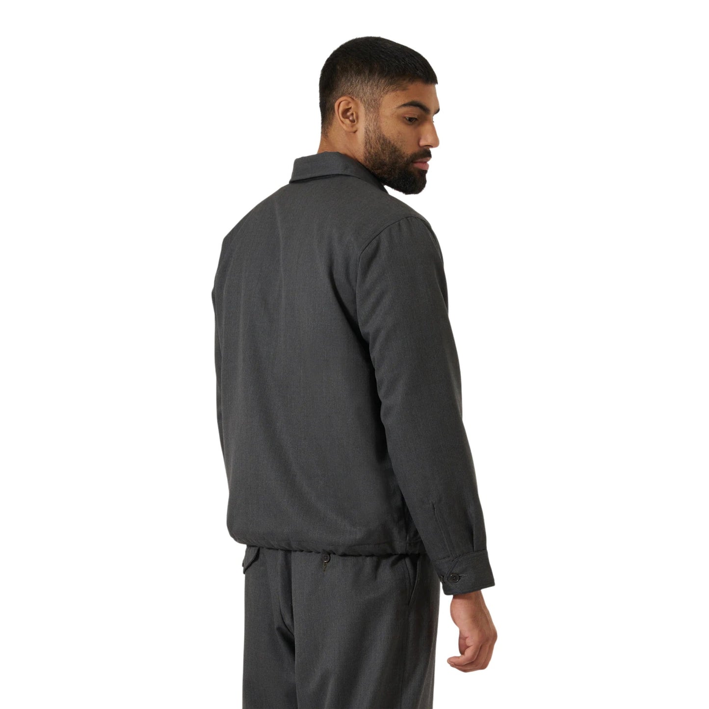 Giacca Universal Works Padded Club Jacket Travel Suiting - Charcoal - Giacca di Universal Works | Francis Concept